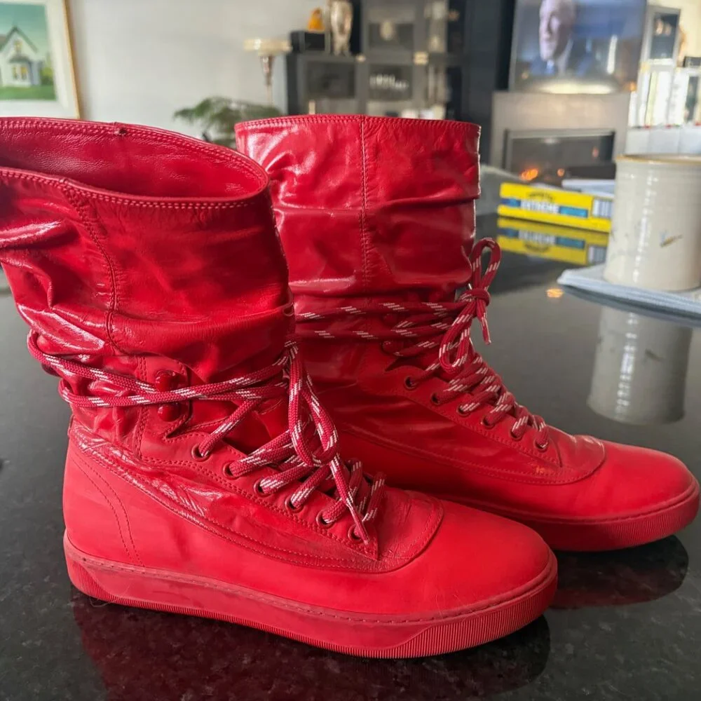 Monclair red boots - Excellent Condition - Picture 15 of 15